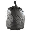 Inteplast Group 60 gal Trash Bags, 38 in x 58 in, Extra Heavy-Duty, 19 microns, Black, 150 PK VALH3860K22